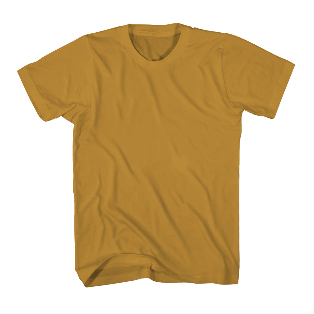 ABDS MENS COTTON MUSTARD CREW NECK - Anderson Bros Design and Supply