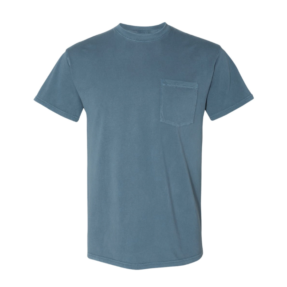 ABDS OVERDYE POCKET TEE SKY BLUE - Anderson Bros Design and Supply